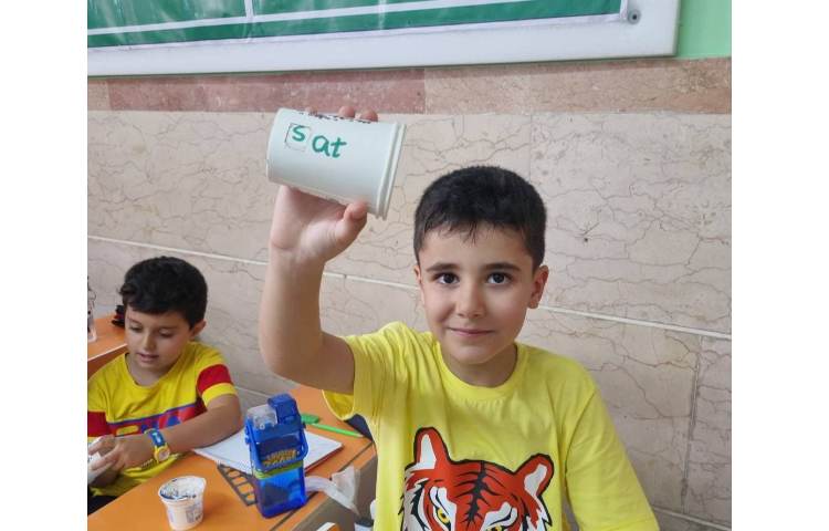 فعالیت هدفمند خواندن حروف و کلمات 2