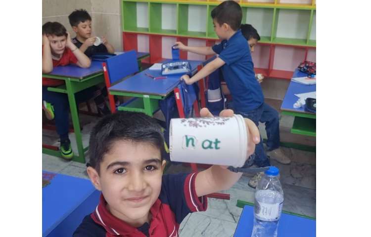 فعالیت هدفمند خواندن حروف و کلمات 3