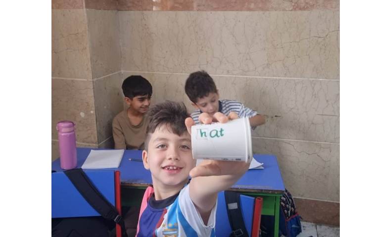 فعالیت هدفمند خواندن حروف و کلمات 5