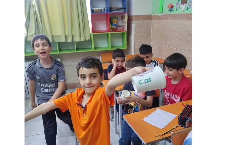 فعالیت هدفمند خواندن حروف و کلمات 6