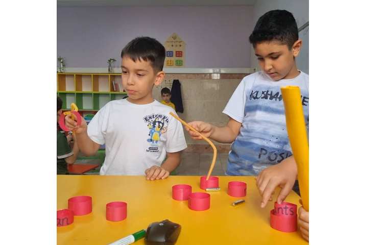 فعالیت هدفمند مرور حروف و لغات کلاس دوم 2 2