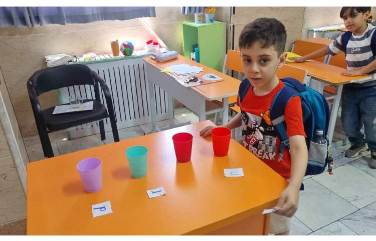 فعالیت هدفمند مرور حروف و لغات