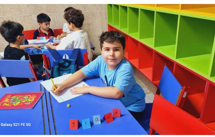 فعالیت هدفمند مرور حروف و کلمات 6