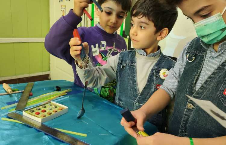 فعالیت هفته ی علوم پروژه ی سیرک واشری 2