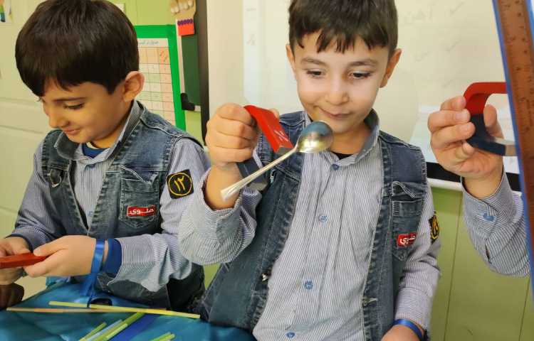 فعالیت هفته ی علوم پروژه ی سیرک واشری 3