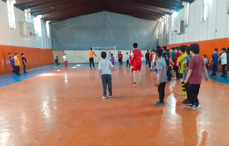 فعالیت ورزشی سالن دارائی 1