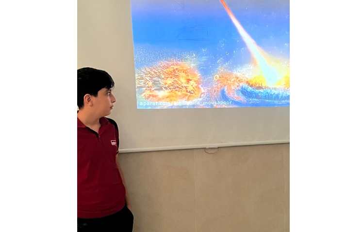 فعالیت و ارائه دانش آموزان پایه ششم 1