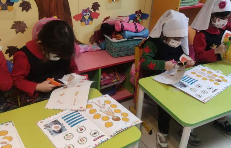فعالیت کتاب علوم پیش دبستان