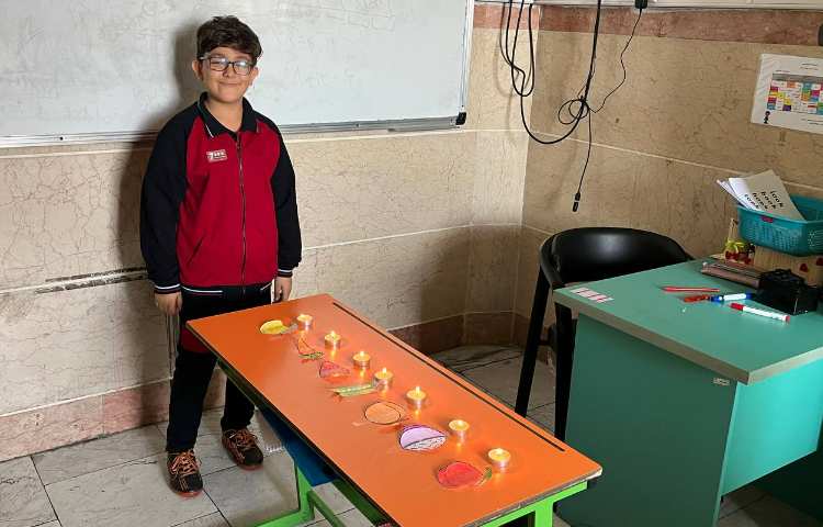 فعالیت کلاسی جهت مرور لغات مربوط به درس 1 کتاب درسی 5