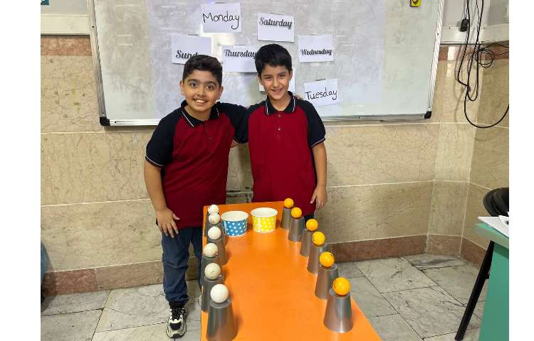 فعالیت کلاسی جهت مرور لغات مربوط به روزهای هفته 7