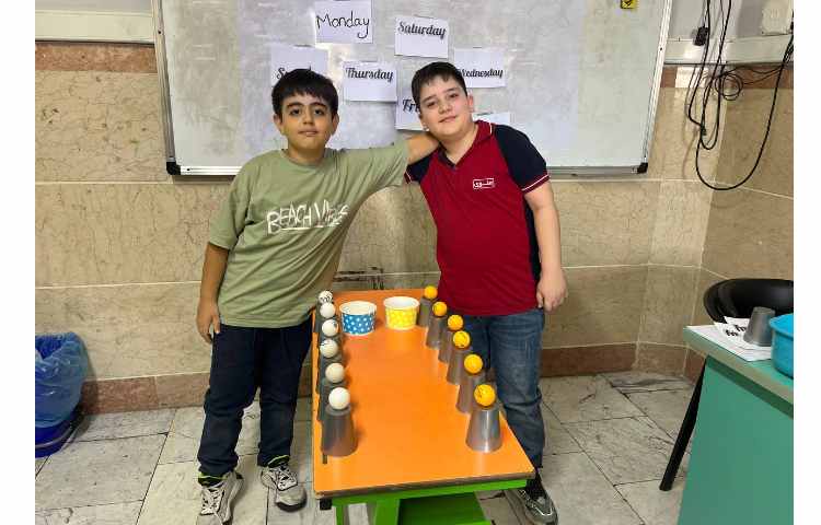 فعالیت کلاسی جهت مرور لغات مربوط به روزهای هفته 8