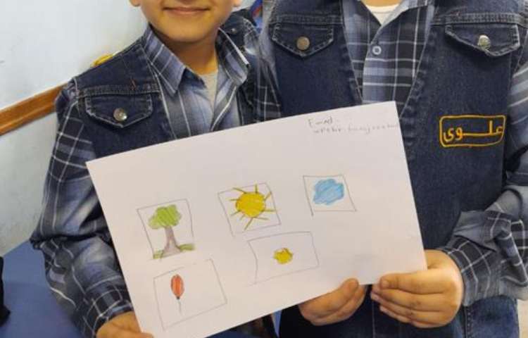 فعالیت کلاسی درس علوم به زبان انگلیسی پایه دوم دبستان 8