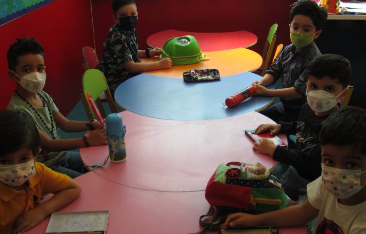 « فعالیت کلاسی » رنگین کمان 1 4