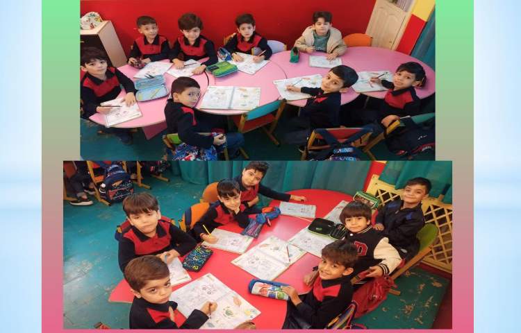 «فعالیت کلاسی» رنگین کمان3