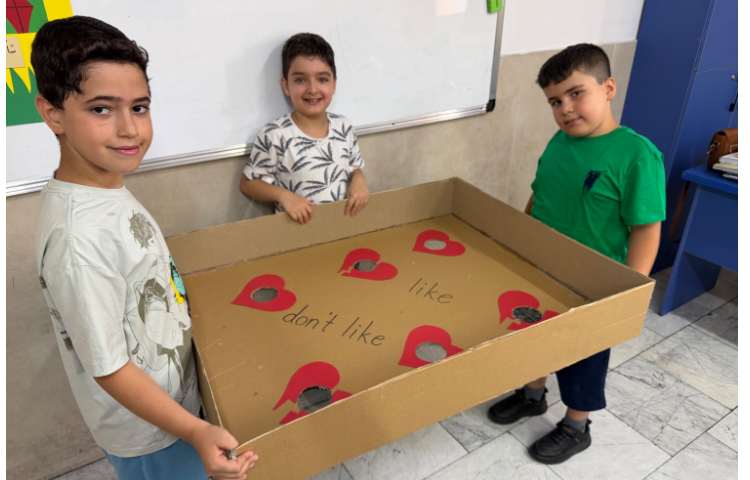 فعالیت کلاسی مرتبط با بخش گرامری