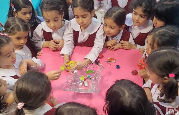 فعالیت کلاسی نوآموزان کودکستان دخترانه پرتوعلوی 1