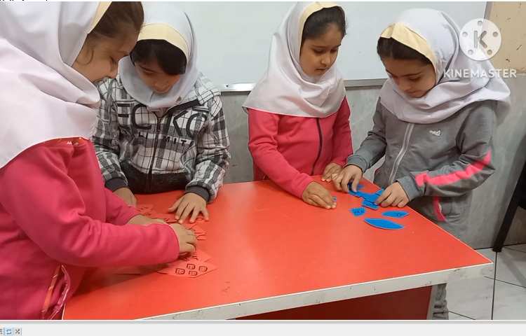 فعالیت کلاسی کلاس سوم دبستان دخترانه پرتوعلوی 1