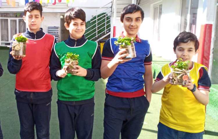 فعالیت گروه های چهارخانه به مناسبت روز درختکاری 16