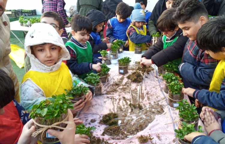 فعالیت گروه های چهارخانه به مناسبت روز درختکاری 4