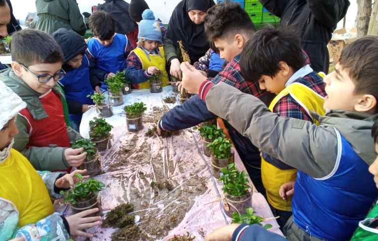 فعالیت گروه های چهارخانه به مناسبت روز درختکاری 5