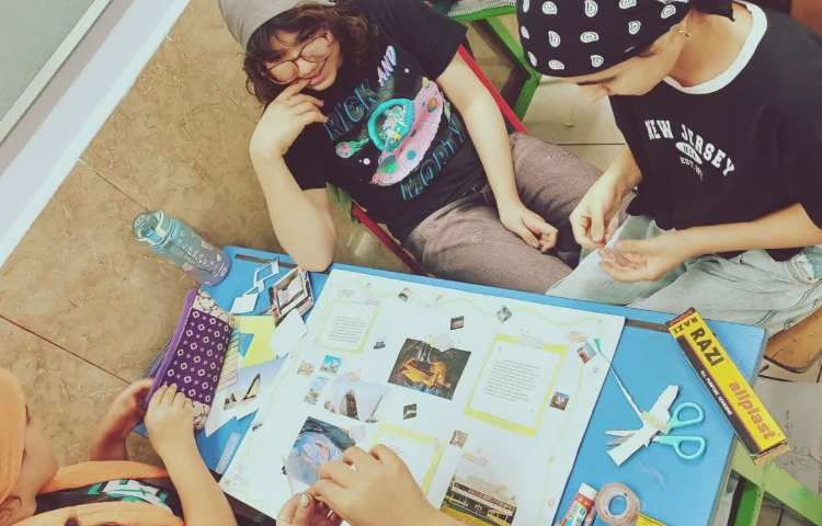 فعالیت - freer practice (Making poster ) 2