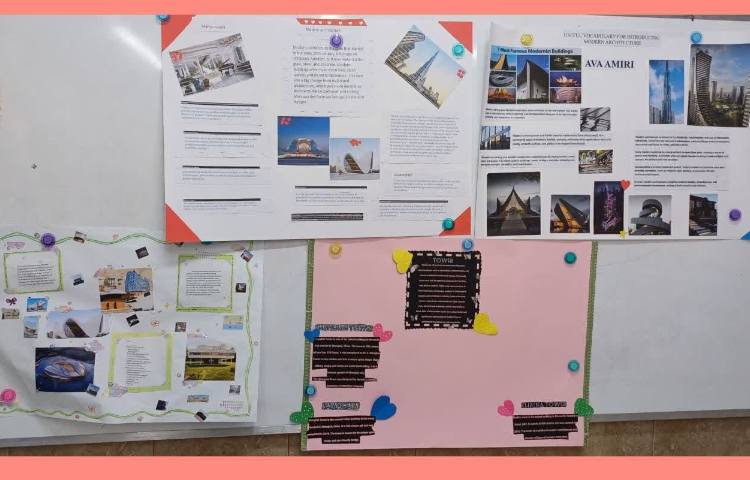 فعالیت - freer practice (Making poster ) 6