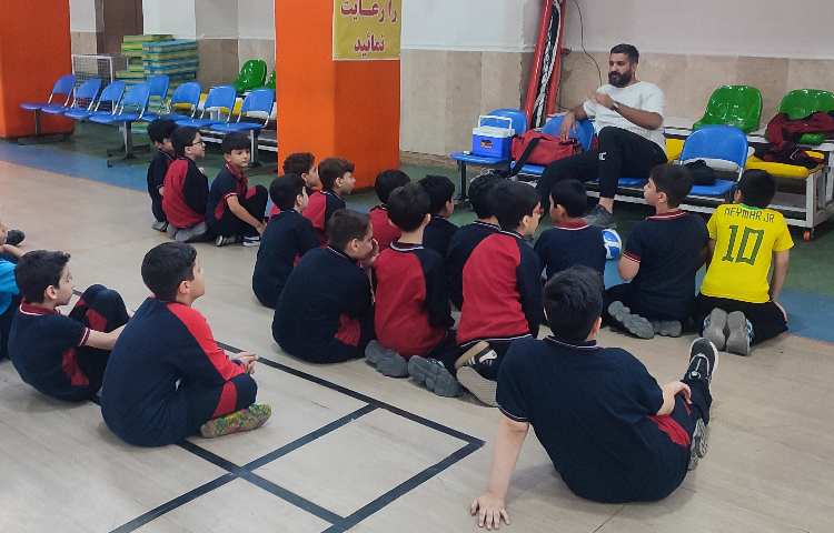 فوتبال و گرم کردن بدن 1