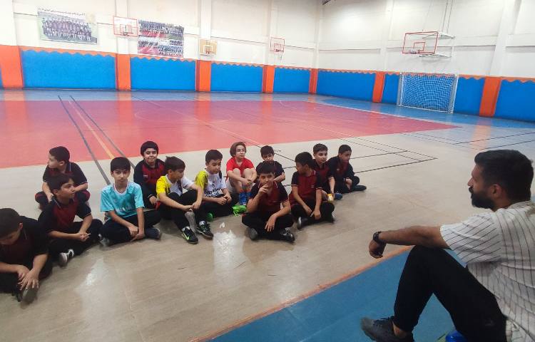 فوتبال و گرم کردن بدن