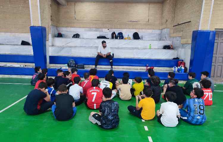 فوتبال و گرم کردن 1