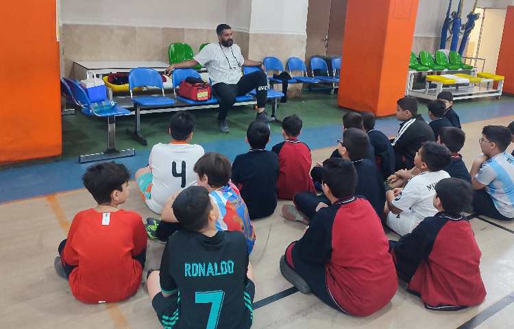 فوتبال و گرم کردن 2