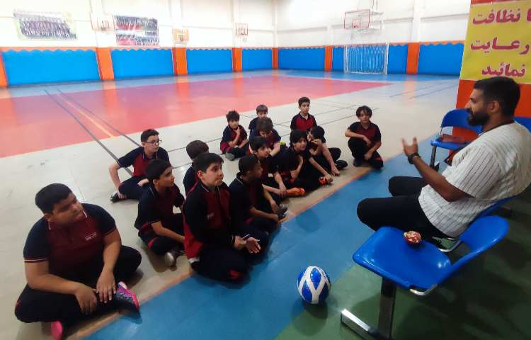 فوتبال و گرم کردن 2