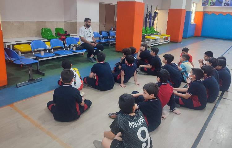 فوتبال و گرم کردن