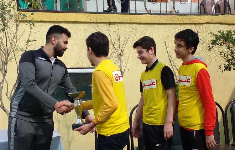 فینال مسابقه فوتبال درون مدرسه ای 6