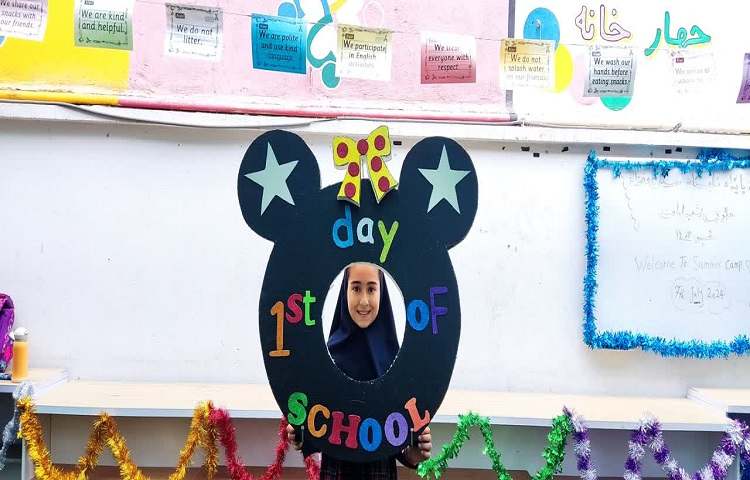 قاب زبان در روز افتتاحیه پایگاه تابستانی 10