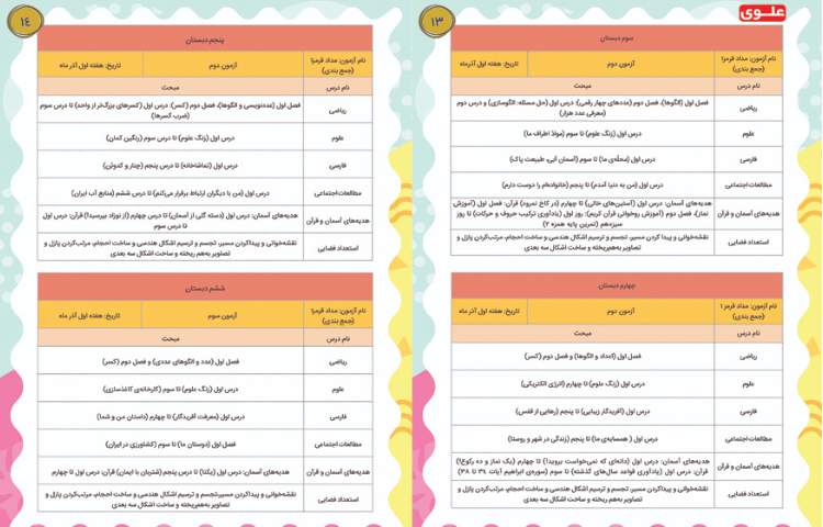 قاصدک آبان ماه 7