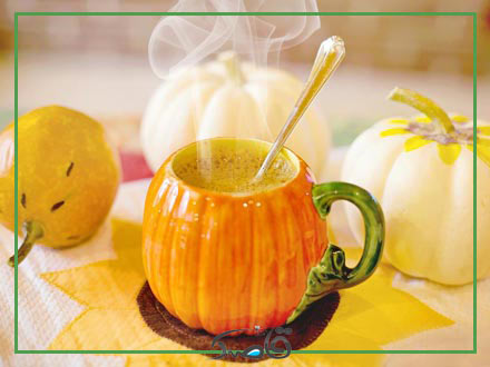 دمنوش کدو حلوایی برای پاییز