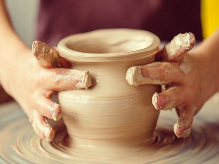 مناطقی که سفالگری در آن‌ها رواج دارد