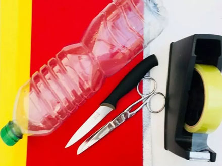 ساخت قلک به شکل هواپیما با استفاده از بطری