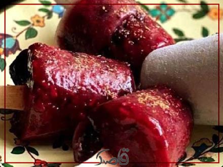 مواد اولیه برای اسکموی انار