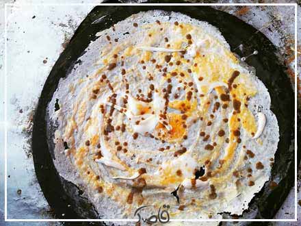 سُس مهیاوه و سوراغ برای طعم دار کردن نان تموشی