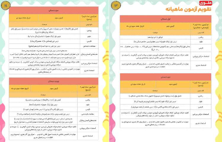 قاصدک دی ماه 7