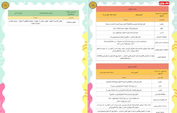 قاصدک دی ماه 8