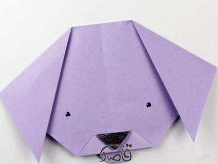 آموزش ساخت اوریگامی سگ