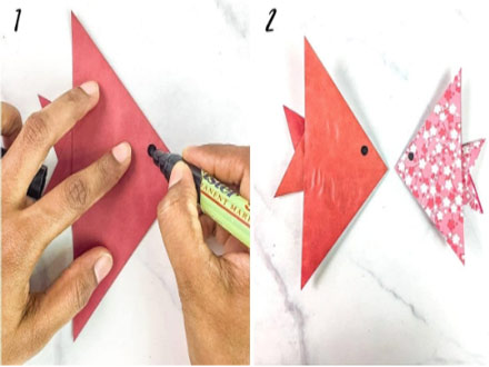 کاردستی ماهی گلی برای هفت سین