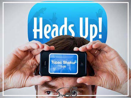 مراحل انجام بازی HEADS UP