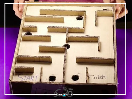 ساخت ماز با جعبه