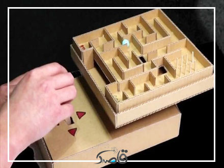 روش ساخت ماز با جعبه: