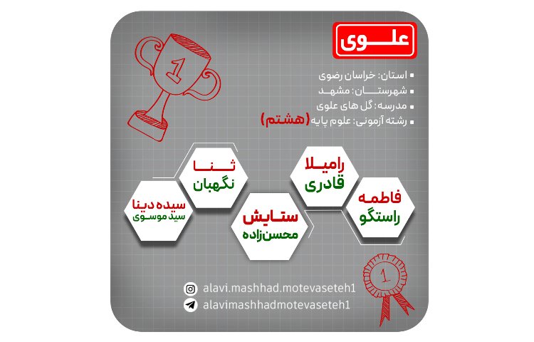 قبول شدگان المپیاد پایا 5