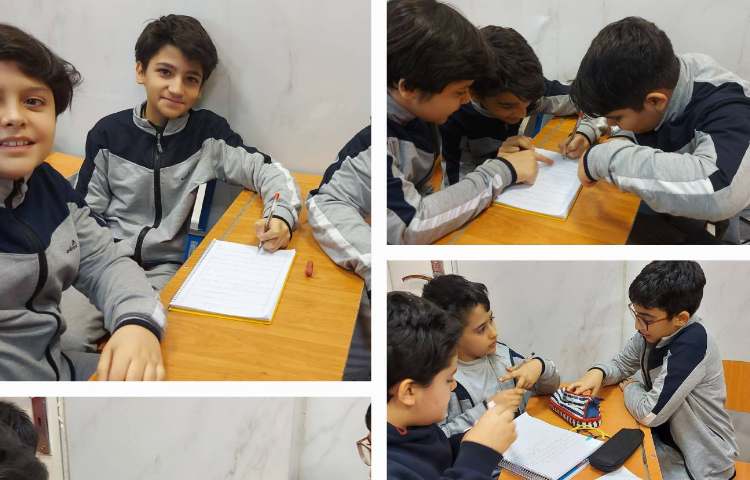 قرائت قرآن و همخوانی دانش‌آموزان