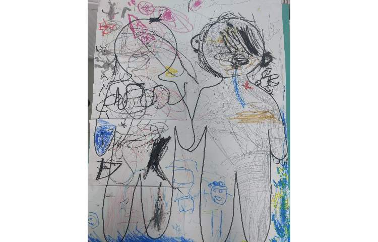 قسمت های بدن انسان Drawing body parts 4